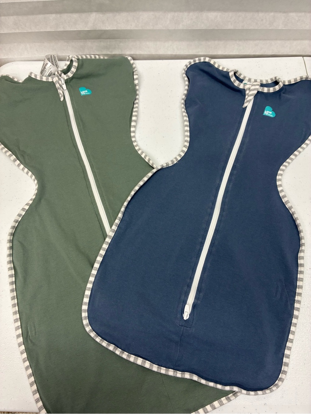 Love to Dream swaddle blanket set small medium baby boys girls
